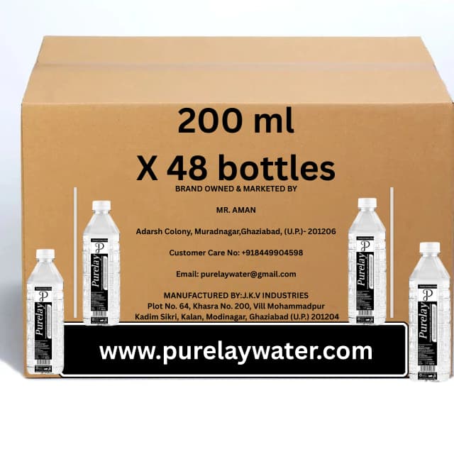 200ml pack of Clear Premium Water